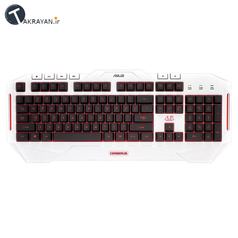 ASUS Cerberus Arctic Gaming Keyboard